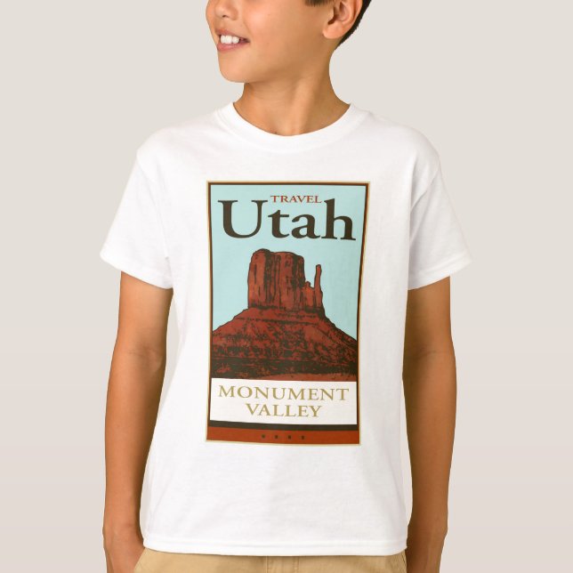 Reise Utah T-Shirt (Vorderseite)
