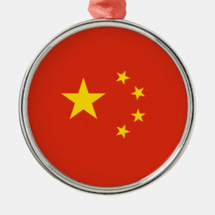 Reise-Verzierung - China Silbernes Ornament