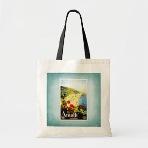 Reise Vintage Poster Amalfi Italien Tragetasche