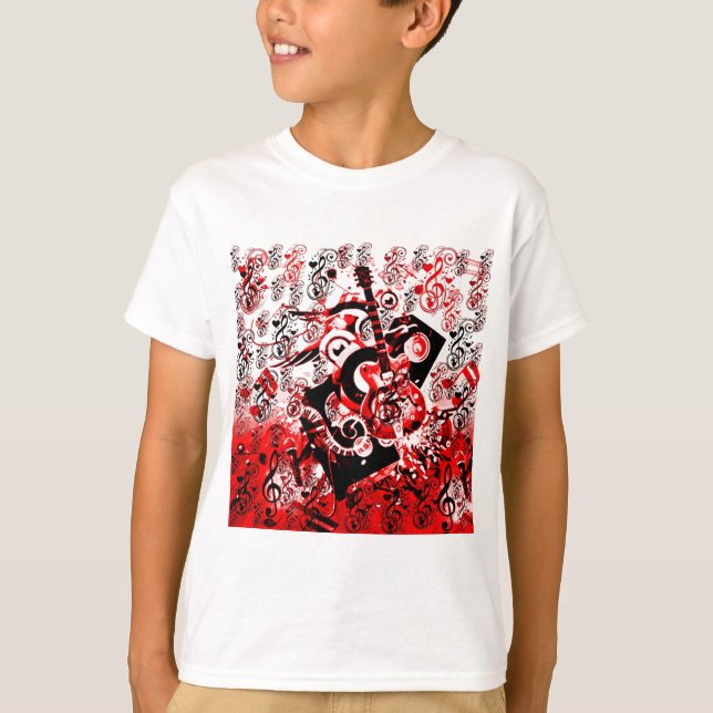 Reise von Music-Red_ T-Shirt (Vorderseite)