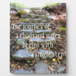 Reise von tausend Meilen Fotoplatte