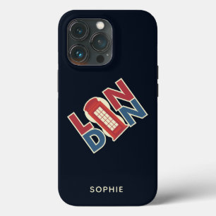 Reise Welt Städte London Blau Rotes Telefonhäusche Case-Mate iPhone Hülle