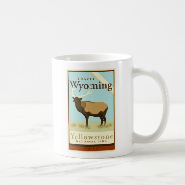 Reise Wyoming Kaffeetasse (Rechts)