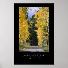 Reise zu einem Demotivationspopster von Tausend Me Poster