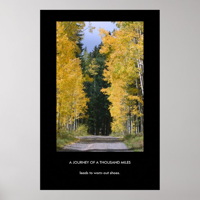 Reise zu einem Demotivationspopster von Tausend Me Poster (Vorne)