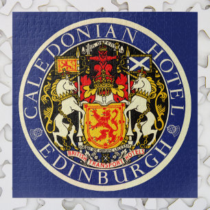 Reise zum historischen Caledonian Hotel Edinburgh  Puzzle