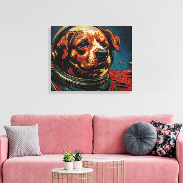 REISE ZUM HUNDESTERN 11 LEINWANDDRUCK (Insitu (Wohnzimmer))