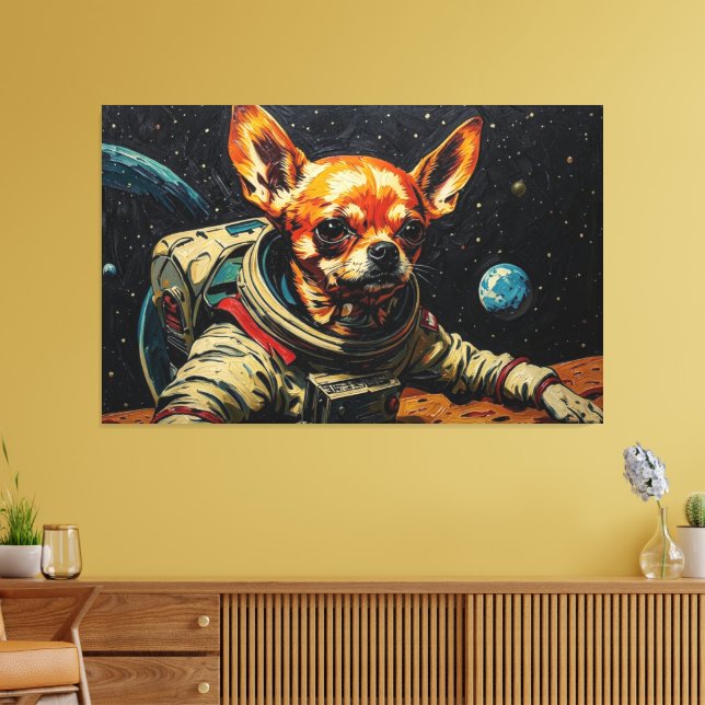 REISE ZUM HUNDSTERN 6 LEINWANDDRUCK (Insitu (Wohnzimmer))
