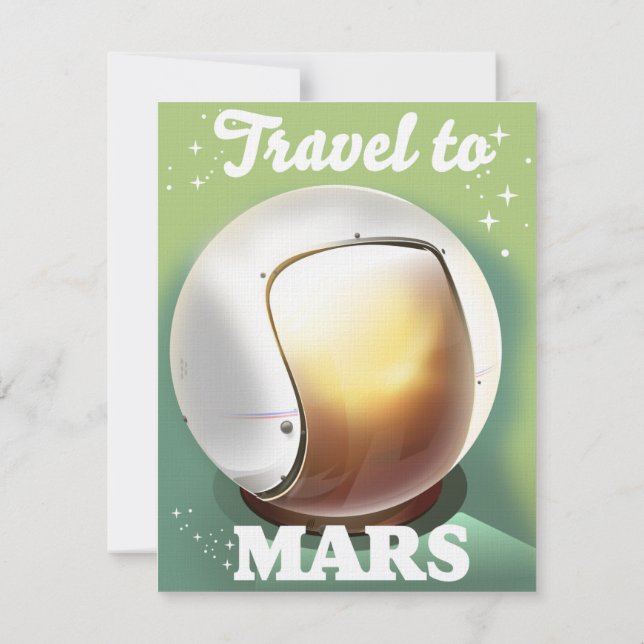 Reise zum Mars (Rückseite)