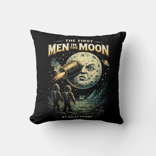 Reise zum Mond Kissen (Vorderseite)