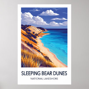 Reise zum Sleeping Bear Dunes National Lakeshore Poster