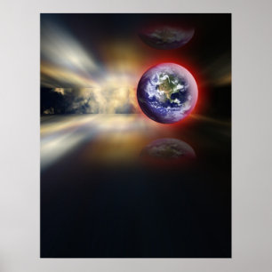 Reise zur Erde Poster