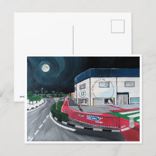 Reise zur Zahnzeichnung durch Alfred Fox Postkarte