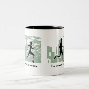 Reise Zweifarbige Tasse