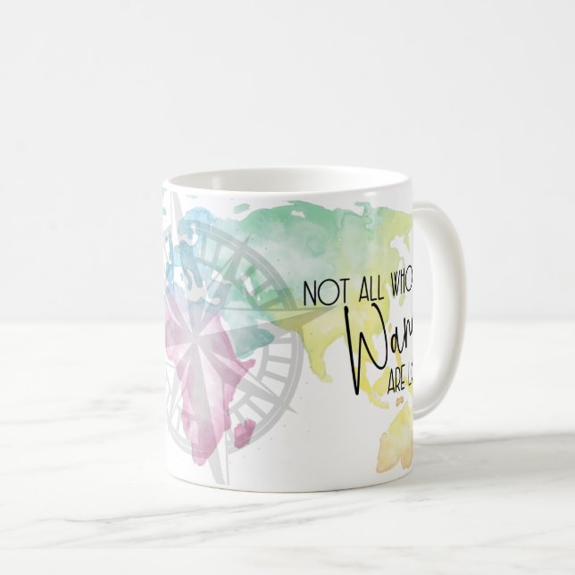 Reiseabenteuer Wander nicht die Tasse des Kaffees  (VorderseiteRechts)