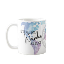 Reiseabenteuer Wander nicht die Tasse des Kaffees 