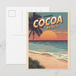 Reiseandenken Cocoa Beach Florida Westgate Geschen Postkarte