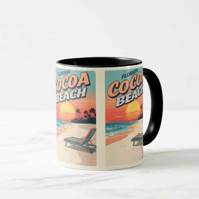 Reiseandenken Cocoa Beach Florida Westgate Geschen Tasse (VorderseiteRechts)