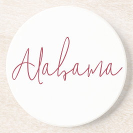 Reiseandenken-Geschenk aus Alabama Getränkeuntersetzer