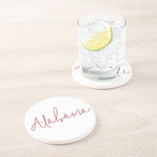 Reiseandenken-Geschenk aus Alabama Getränkeuntersetzer