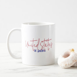 Reiseandenken Geschenk Vereinigte Staaten von Amer Kaffeetasse