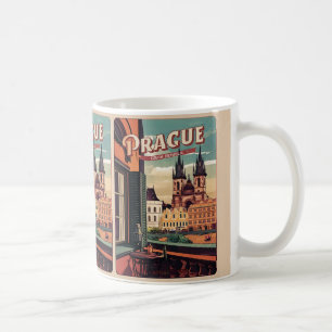 Reiseandenken Prag Tschechien Geschenke Balkon Kaffeetasse