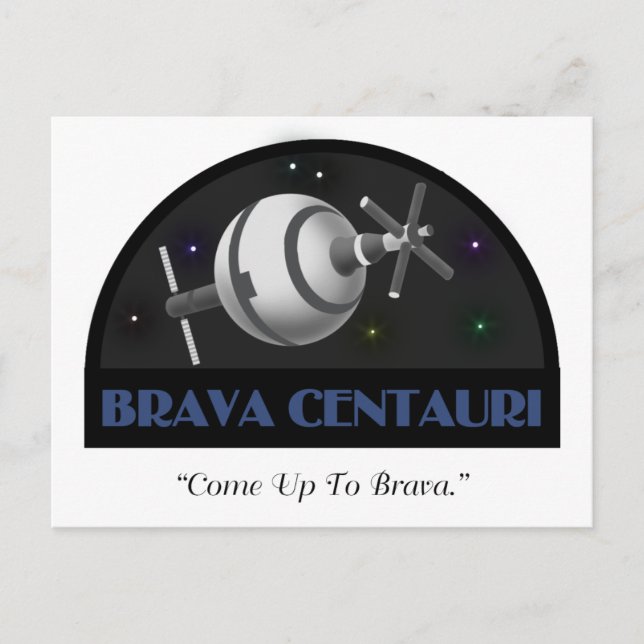 Reiseaufkleber Postkarte (Vorderseite)