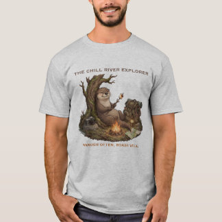 Reiseausrüstung für gemütliche Otter-Expeditionen T-Shirt
