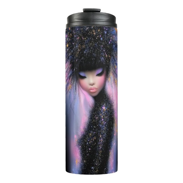 Reisebecher Cosmic Diva Stellar Glow Thermosbecher (Vorderseite)