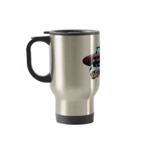 Reisebecher mit Grafikdesign
