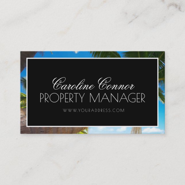 Reisebüro Beach Resort Vacation Rentals Visitenkarte (Vorderseite)