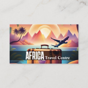 Reisebüro Travel Agency Explore Abenteuer Visitenkarte