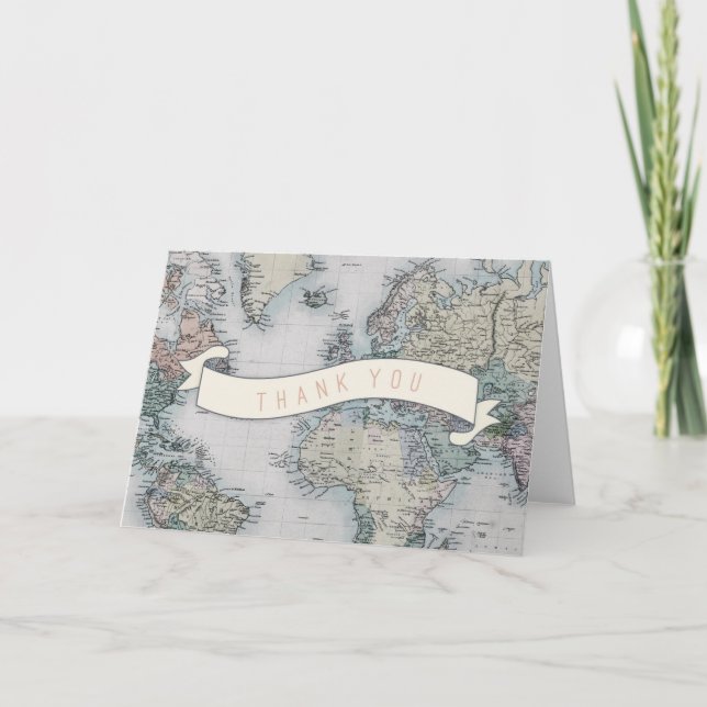 Reisedankkarte Dankeskarte (Vorderseite)