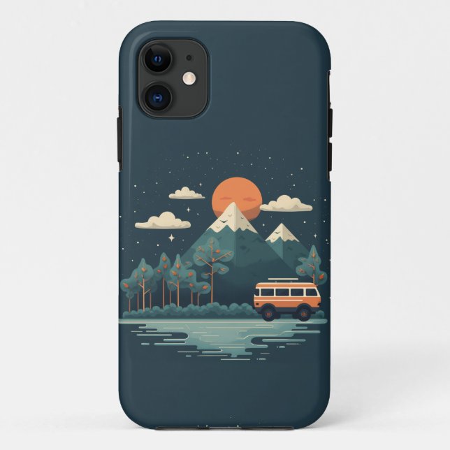 Reisedesign Phone Case (Rückseite)