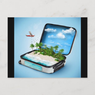 Reisefantasie Postkarte