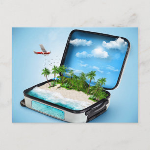 Reisefantasie Postkarte