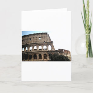 Reisefoto Italien Colosseum Karte