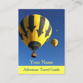 Reiseführer für Abenteuer Visitenkarte