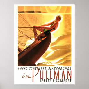 REISEGESCHWINDIGKEIT SPIELPLATZ POSTER