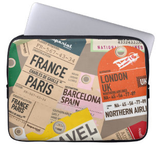 Reisejournal Laptopschutzhülle