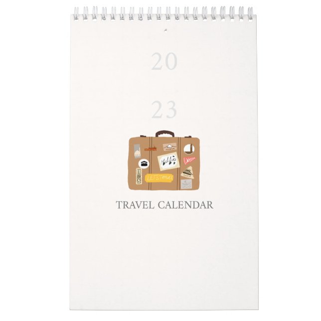Reisekalender 2023 kalender (Titelbild)