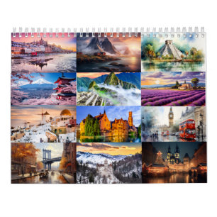 Reisekalender für 2025 kalender