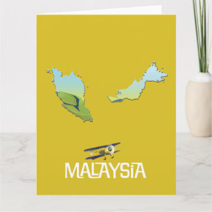 Reisekarte Malaysia Karte