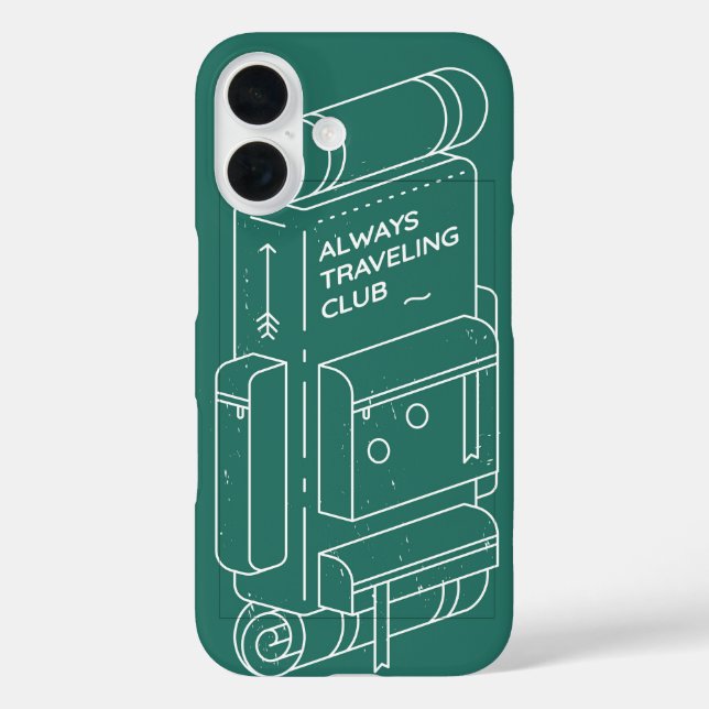 Reiseklub Case-Mate iPhone Hülle (Rückseite)