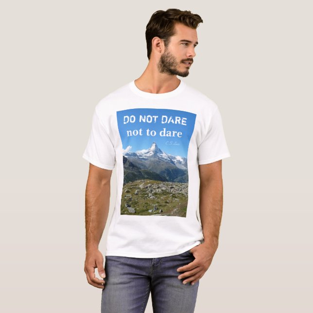 Reisekostenvoranschlag Matterhorn T - Shirt (Vorne ganz)