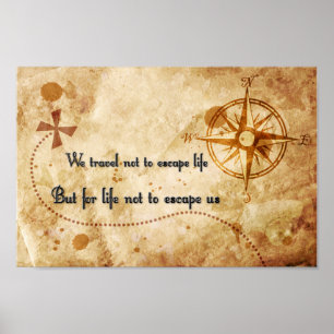 Reisekostenvoranschlag Poster