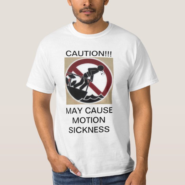 Reisekrankheit T-Shirt (Vorderseite)