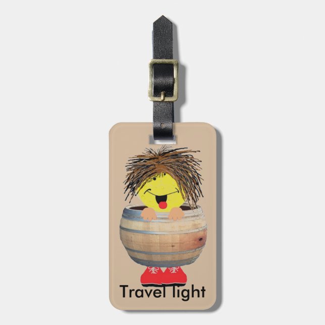 Reiselicht Gepäckanhänger (Vorderseite vertikal)