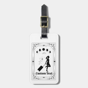 Reiseliebhaber Tarot Whimsy Feministische Freundin Gepäckanhänger