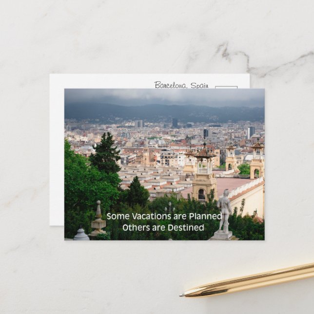 Reiselust Reisefotografie Postkarte (Vorderseite/Rückseite Beispiel)